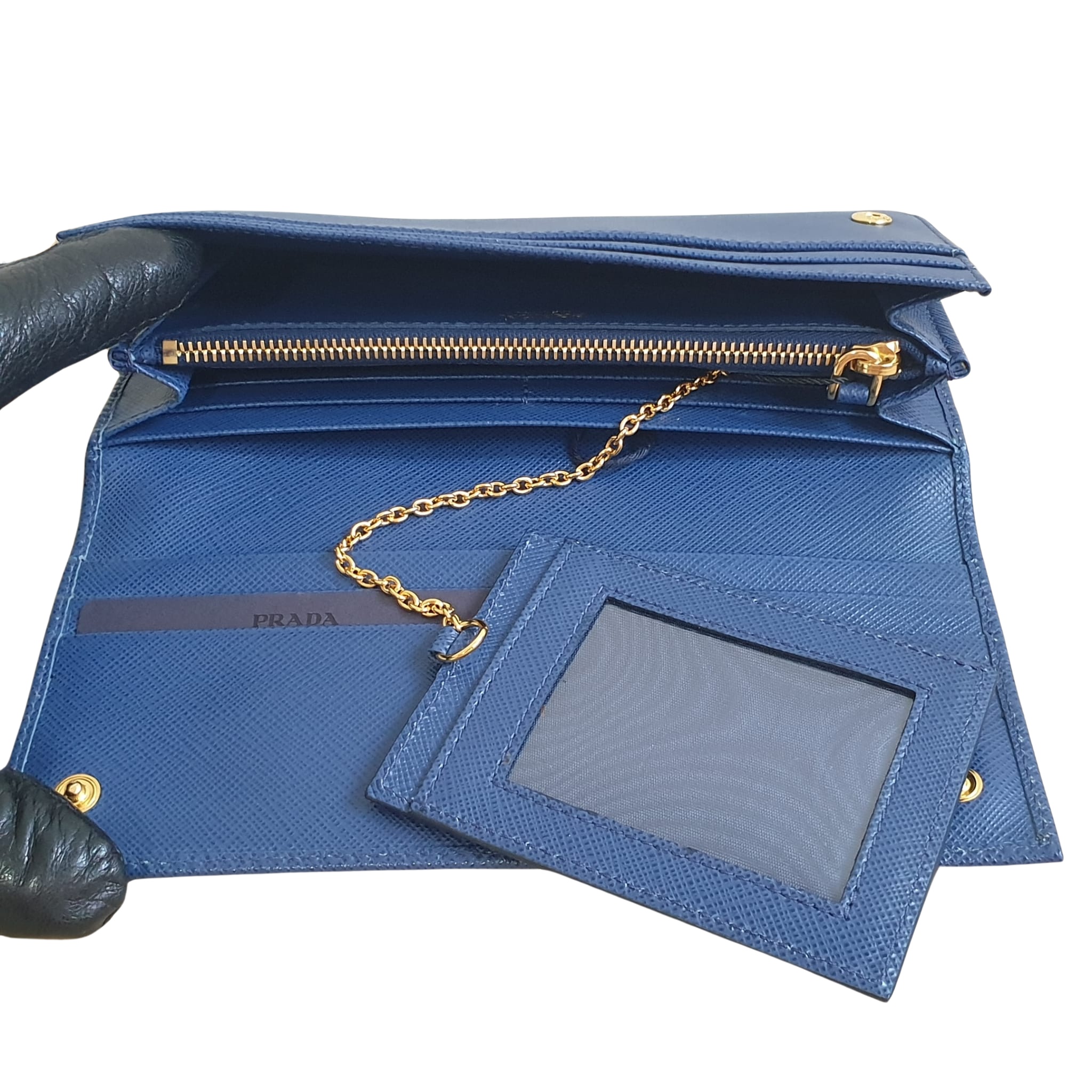 Prada Large Saffiano Leather Wallet 1MH132 | Lazada Singapore