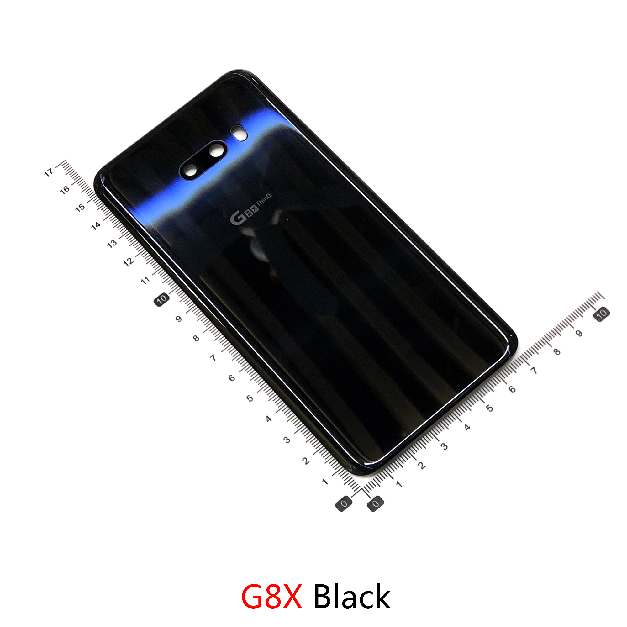 For lg g8s housing back cover g8x rear housing g8x thinq back case g8s battery cover replacement repair parts