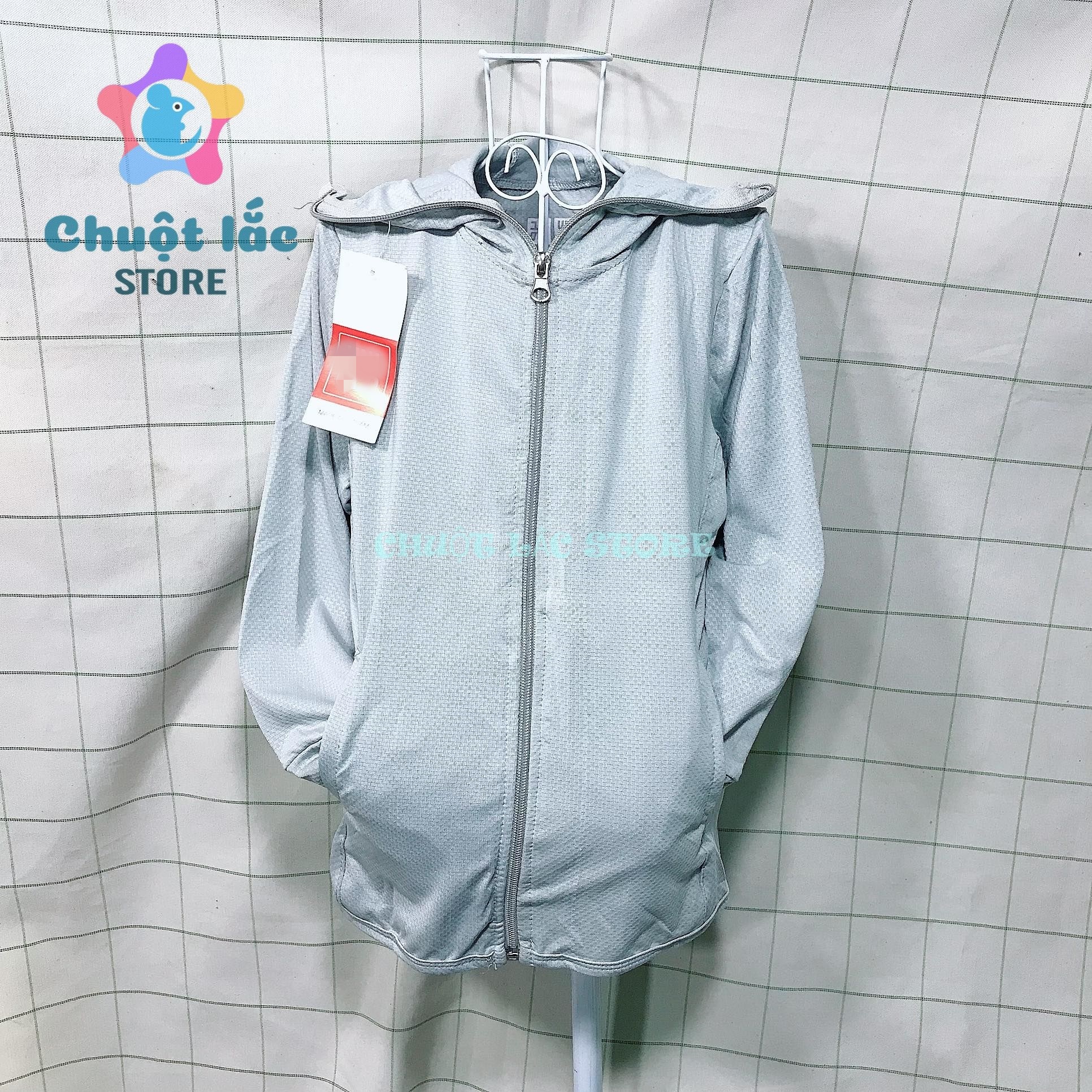 Áo khoác chống nắng trẻ em chất thun cotton thông hơi size đại cho bé trai bé gái 15kg đến 40kg