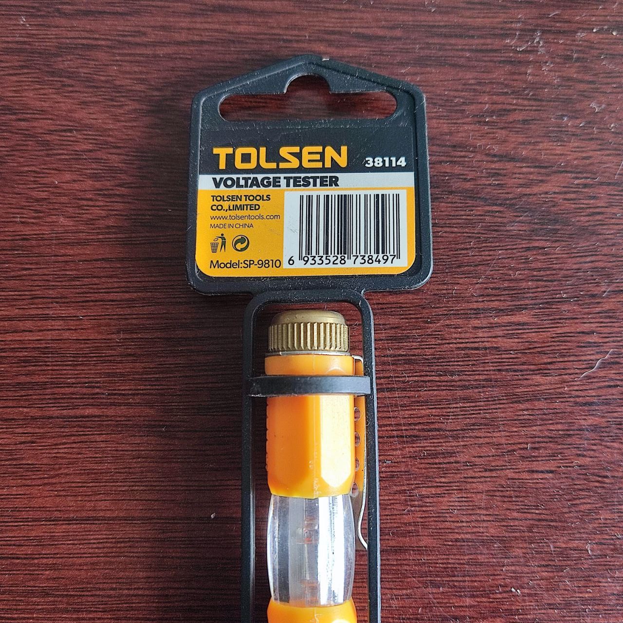 Tua Vít thử điện 140mm Tolsen 38114 chính hãng, gọn nhẹ