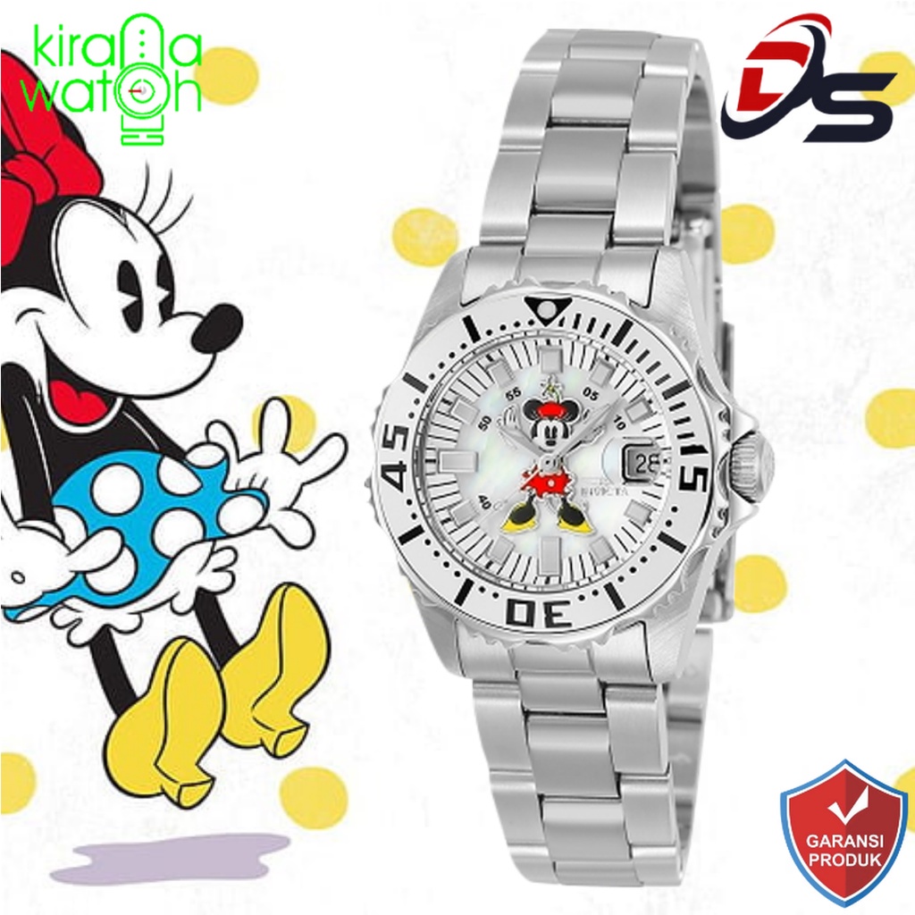 Jam tangan Invicta Disney Minnie Mouse 25574 Lady 300823 Lazada