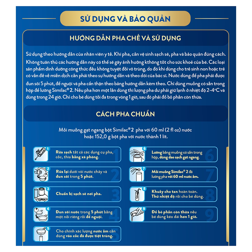 Sữa Similac Số 2 (6-12 tháng) 900g