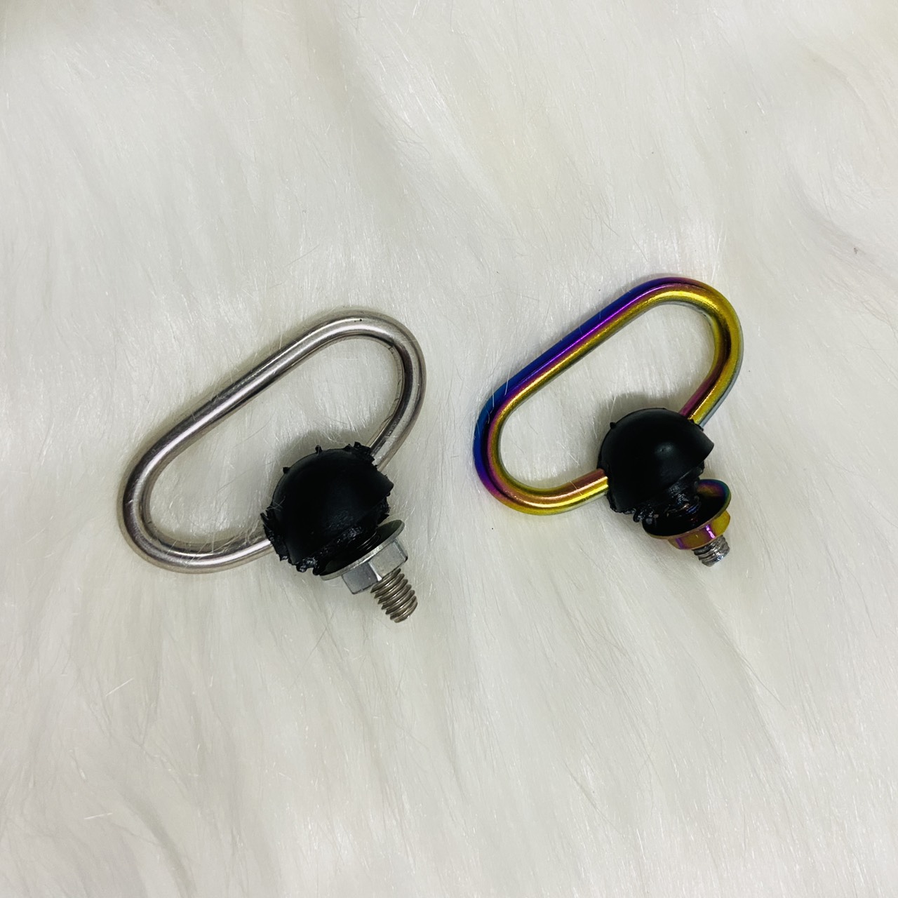 Pát giữ dây công tơ mét xe máy nhôm cnc 2 màu lựa chọn gắn các dòng xe honda yamaha