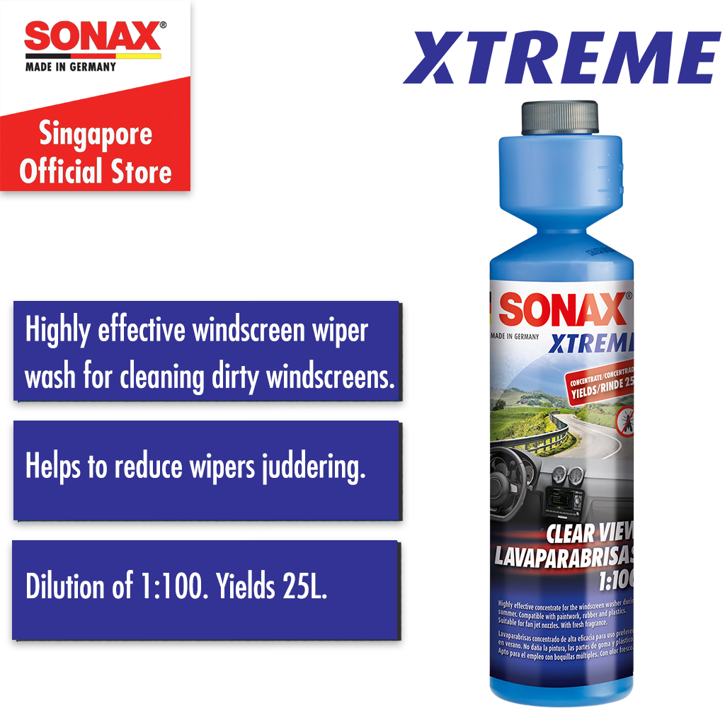 SONAX Clear View 1 to 100 Concentrate 250 mL