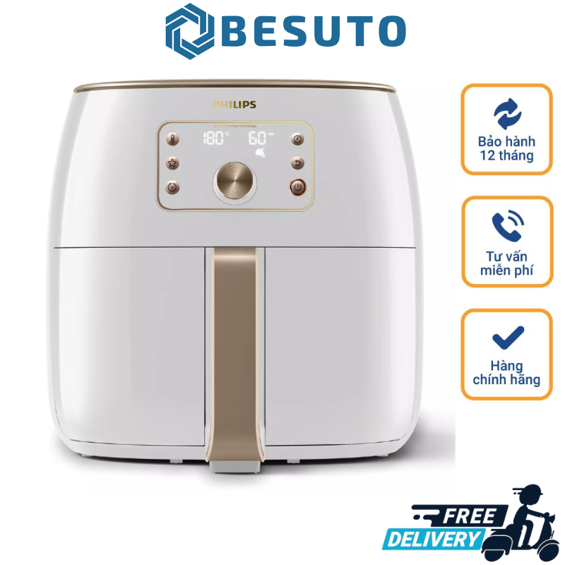 Philips premium air fryer xxl with smart sensing technology hd9870/20