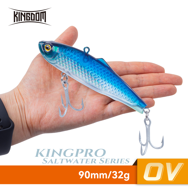 Kingdom Kingpro VIB Saltwater Wobbler Fishing Hook Tackle Fishing