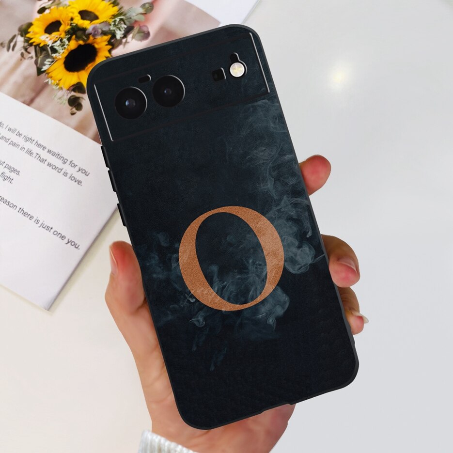 For Google Pixel 6 Case Pixel 6A Luxury Letters Cover Shockproof Soft Silicone Phone Case For Google Pixel 6 Pro Pixel6 6A Casing