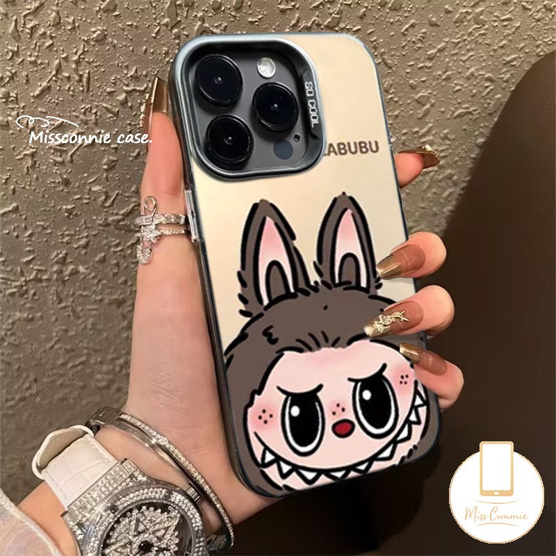 Cute Graffiti Cartoon Pop Mart Labubu Phone Case Compatible For Oppo A18 A17 A96 A78 A76 A58 A38 A3s A57 A16 A16s A55 A77s A12 A77 A74 A9 A5s A1K A17k A53 A7 A31 A98 A52 Reno 5F 8T 5 Luxury Metal. 