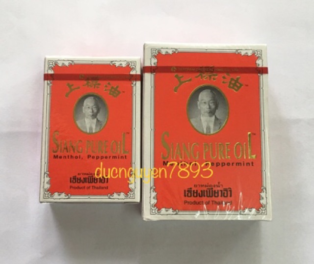 ( HCM ) DẦU GIÓ VÀNG THÁI LAN SIANG PURE