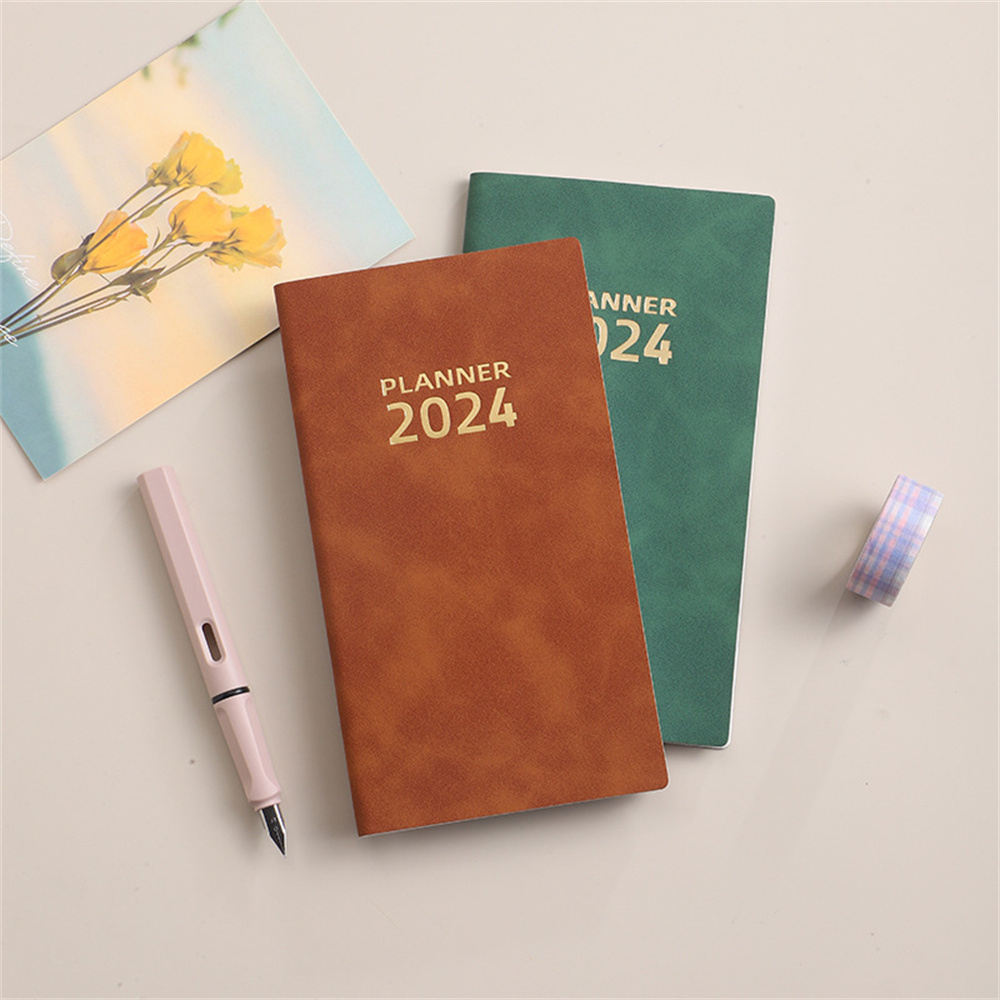 2024 Notebook Planner Daily Planner Notebook Weekly Agenda Notebook A6 Notepad Office Stationery Supplies School Notebooks 2024 Notebook Planner Notebook For Daily Planning A6 Size Notebook Office And School Supplies Notebook With Daily And Weekly Layouts