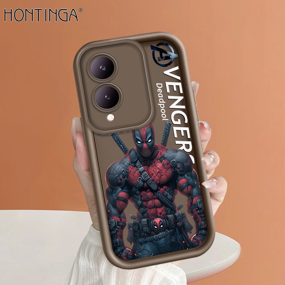 Hontinga%20for%20Vivo%20Y17S%20Back%20Cover%20Cool%20Man%20Pattern%20Case%20Ladder%20Soft%20Rubber%20Mobile%20Phone%20Cover%20-%20Image%202