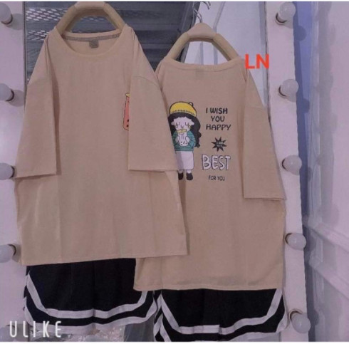 Sét áo em bé tết tóc +quần legging LN11