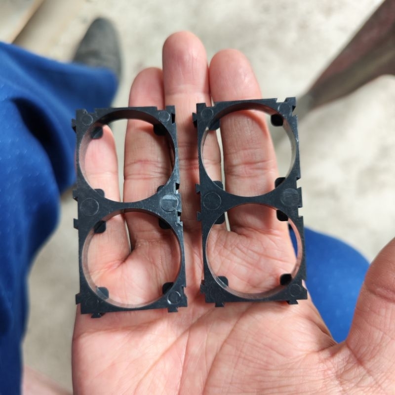 Combo 8 khung đôi lắp pin sắt 32650, 32700
