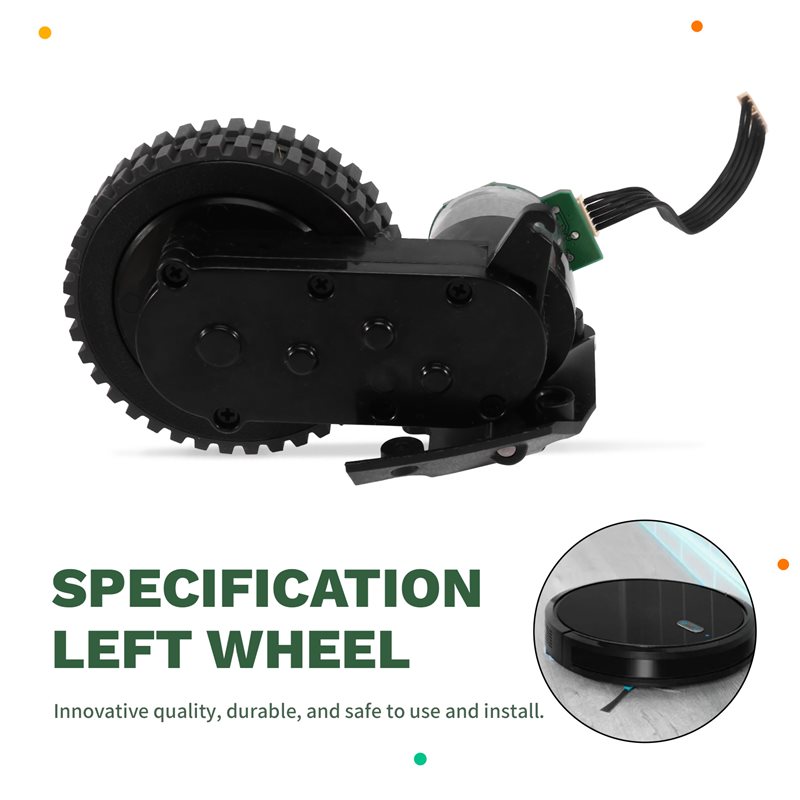 Electronically Controlled Replacement Traveling Wheel for Cecotec Conga 950 1090 1790 2290 Drive Systems.