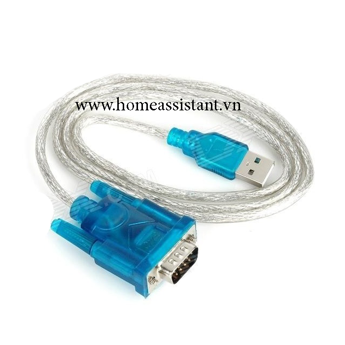 Cáp Chuyển Đổi USB To RS232 COM Cho Máy Tính PLC Raspberry Pi CH340L (Hỗ trợ HomeAssistant)