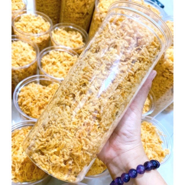 Chà bông heo xù hũ 500.gram - ruốc bông