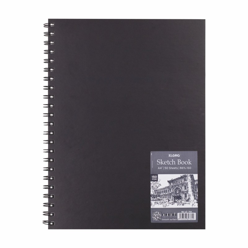 Sổ vẽ sketch book a4 a5 klong nhà cam