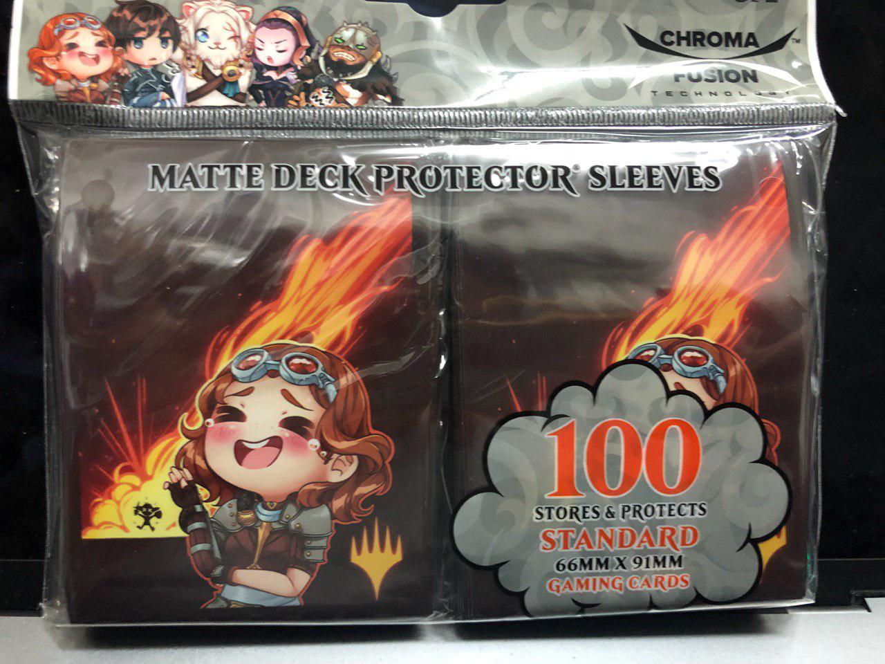 MTG 100 Deck Protector Sleeves Chibi Collection Ultra Pro 