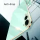 Biruiqu for VIVO Y04 Back Cover Luxury 6D Plating Frame Shiny Bling Phone Pounch Soft Silicone Square Phone Case. 