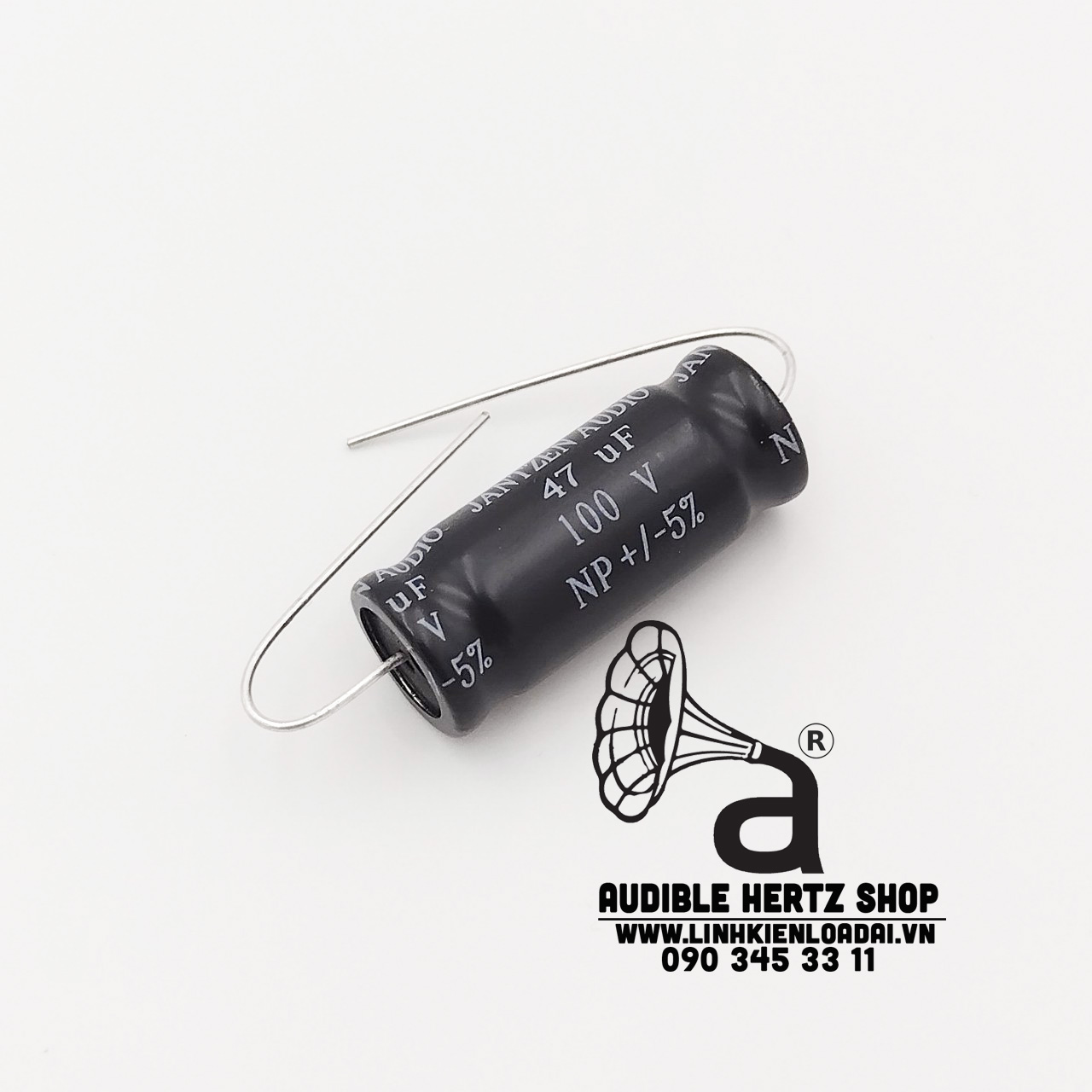 Tụ 47uf 100V Jantzen Elecap, giá bán theo con