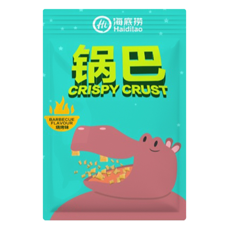 Haidilao Snacks Wheat Chips Crispy Crust Snack Barbecue Chips