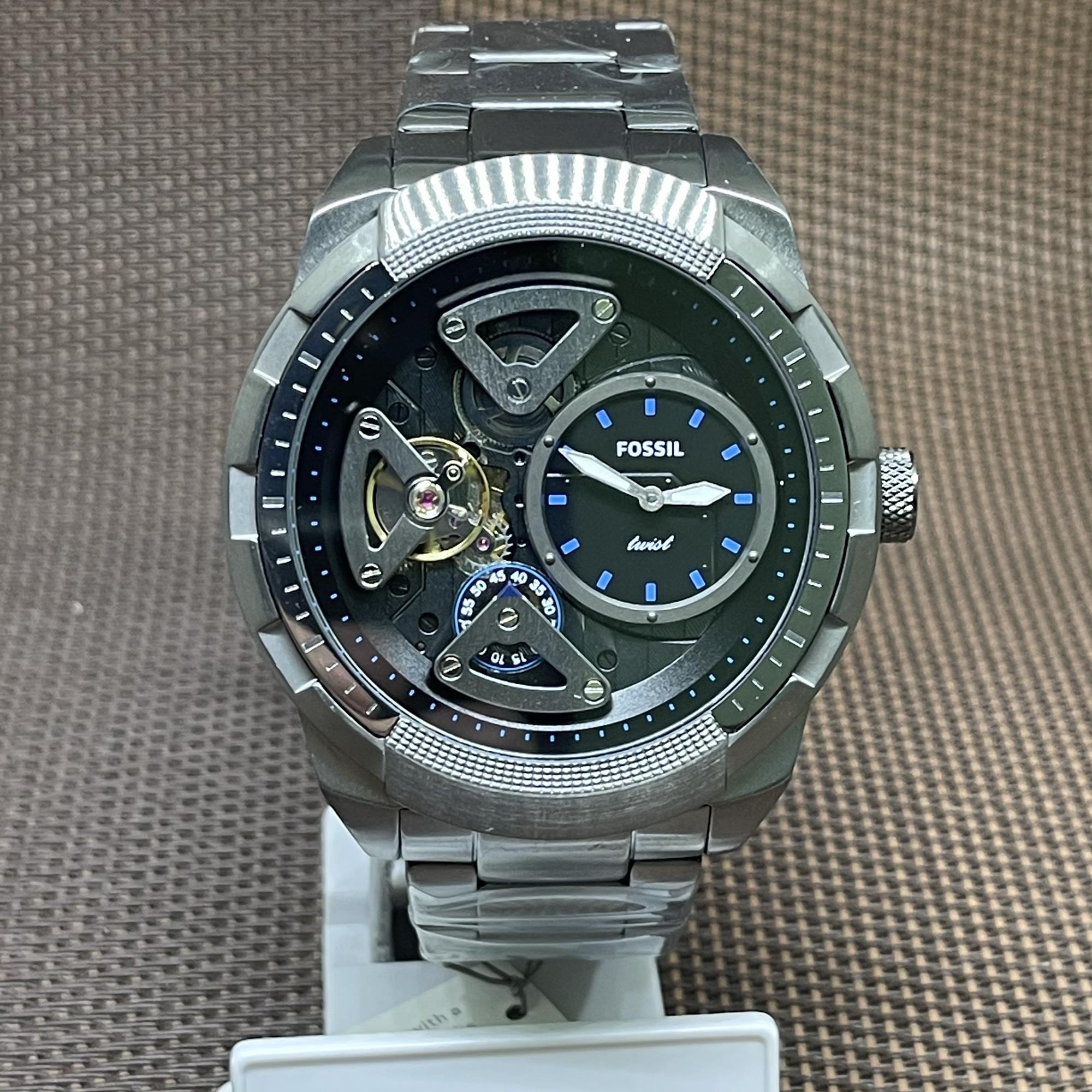 Fossil ME1171 Bronson Twist Smoke 