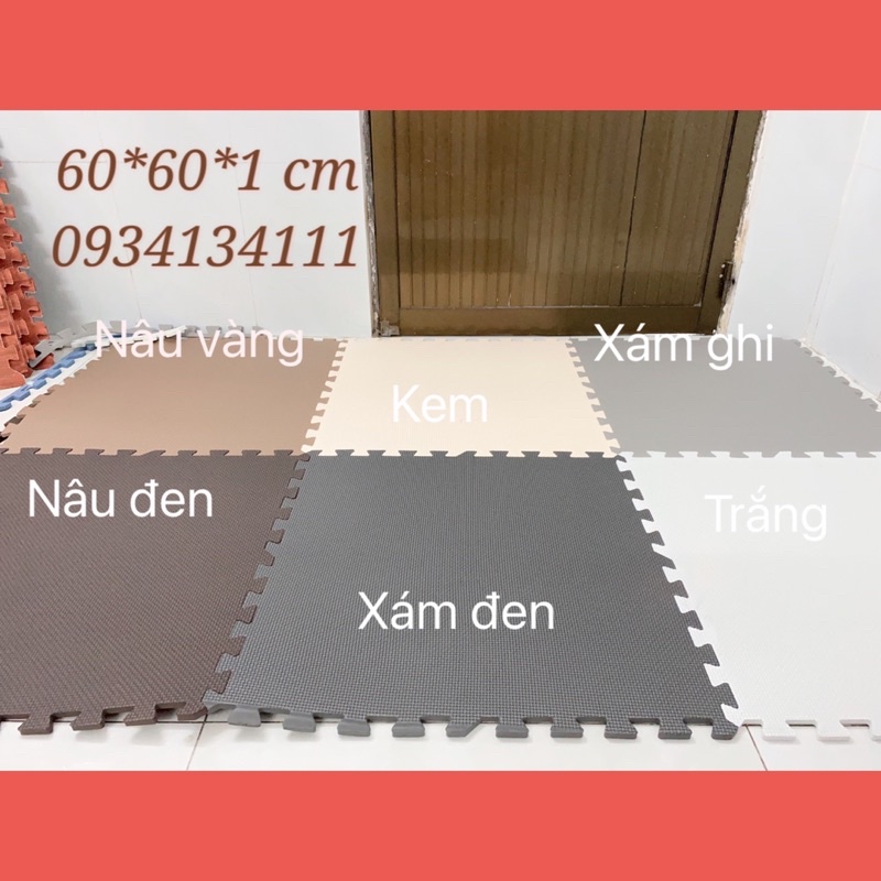 Thảm lót sàn 14k tấm kt:60*60*1cm