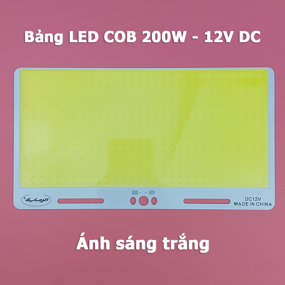 Bảng đèn led cob công suất lớn 200w 300w siêu sáng 12V - 14V Module Led Panel