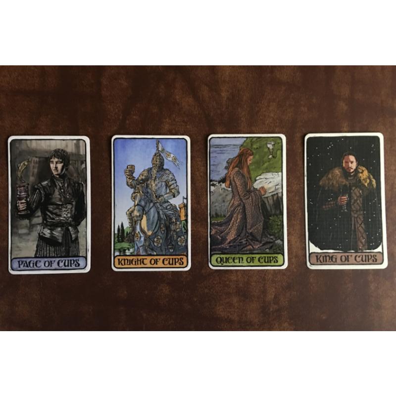 12*7cm GOT Tarot Cards