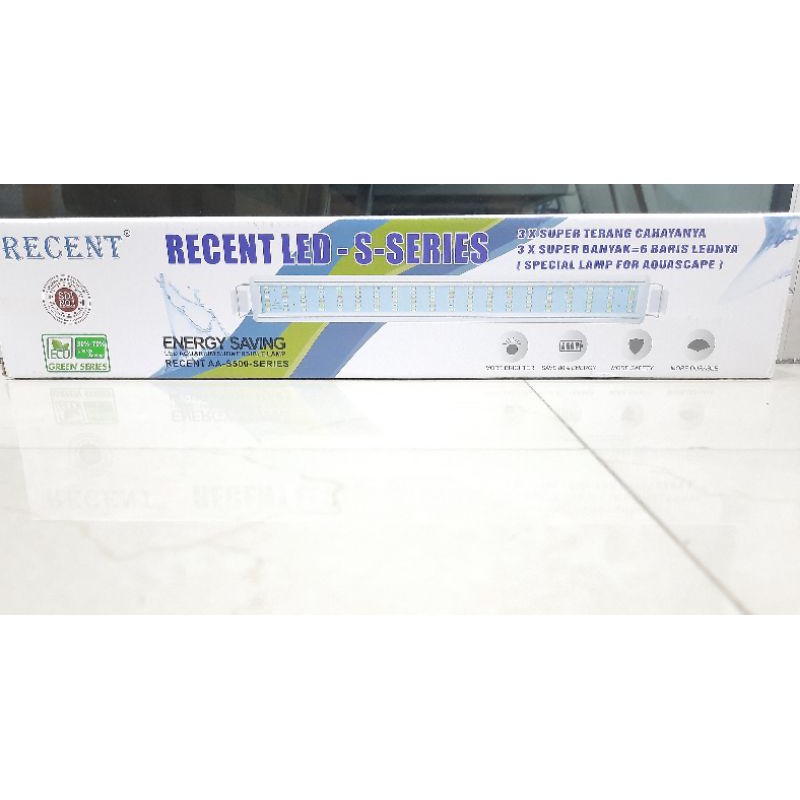Lampu led aquarium aquascape RECENT AA S 300,400,500,600,700