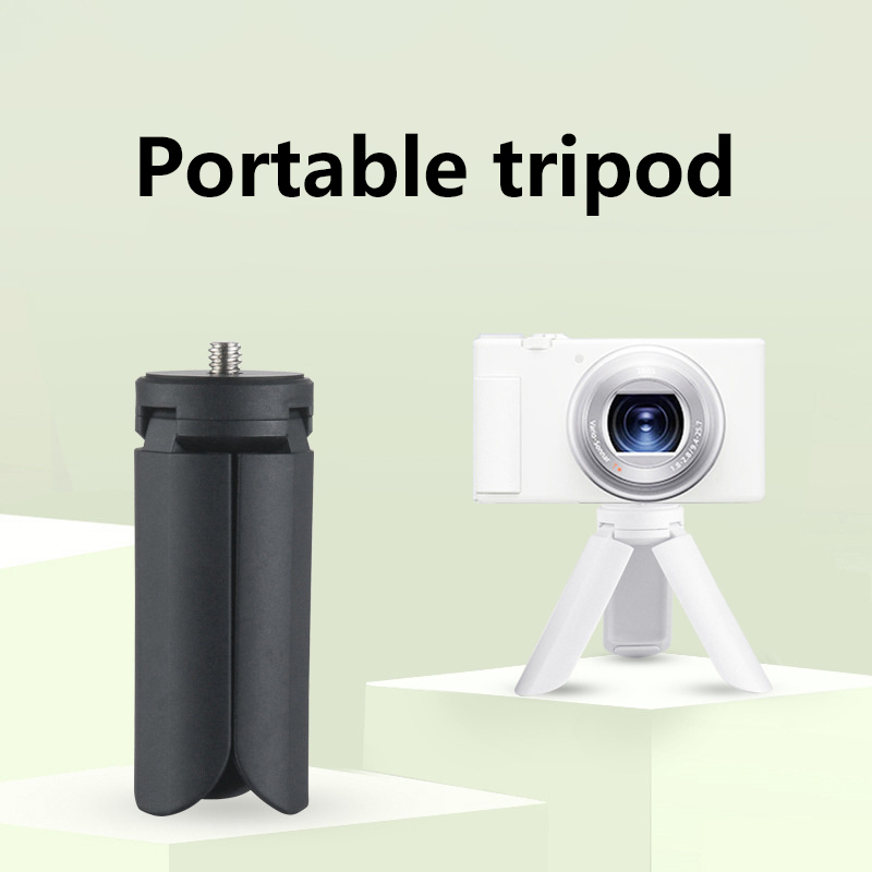 Portable Mini Table Tripod Stand Desk Tripod With 1/4'' Screw For Gopro ...
