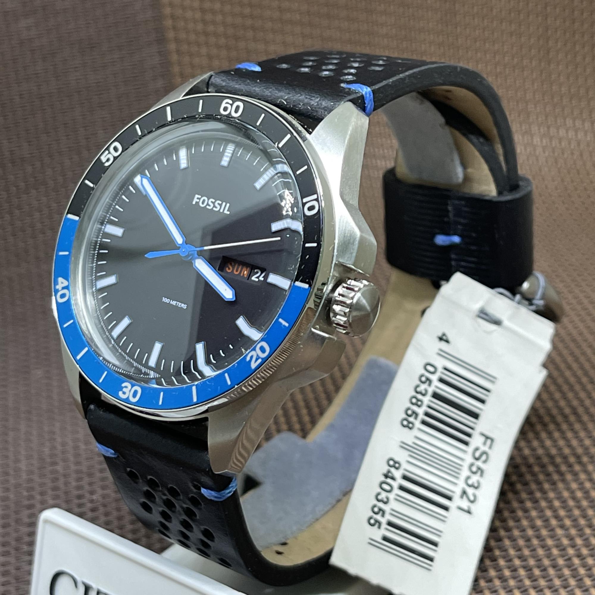 Fossil FS5321 Sport 54 Black Dial 