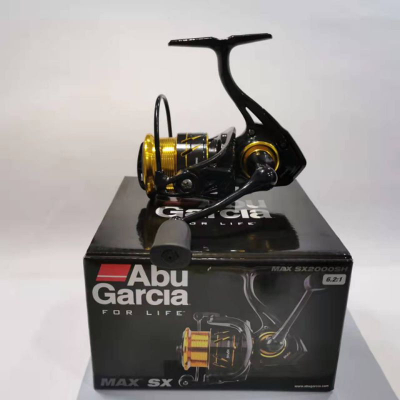 ABU GARCIA MAX-SX spinning fishing reel (7+1BB)(Screw in power handle)