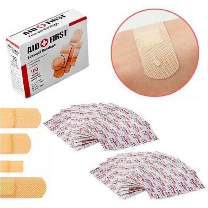 Hộp 100 miếng băng gạc cá nhân