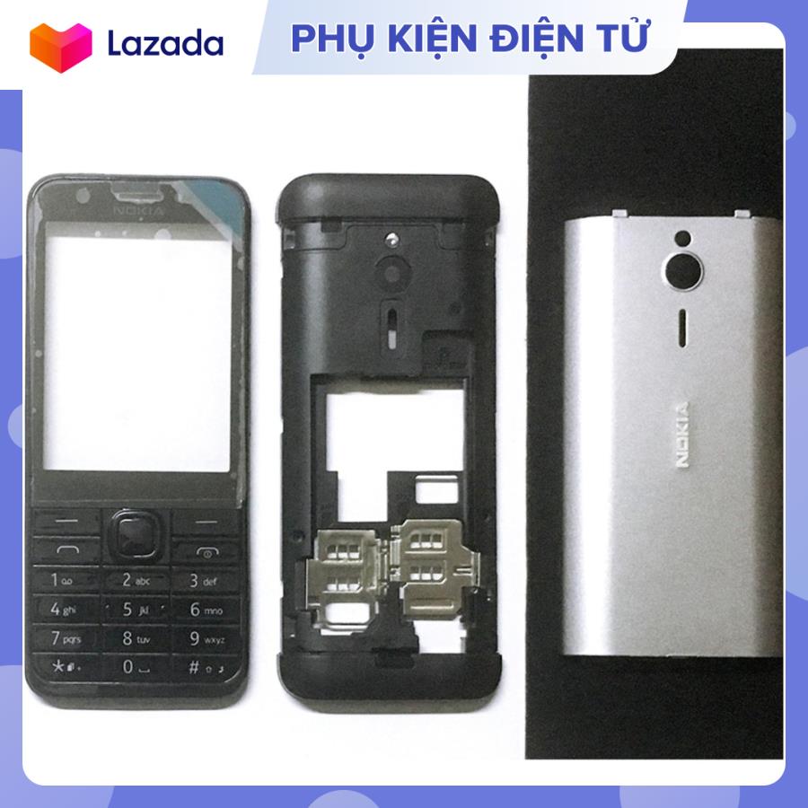 vỏ nokia 230 có sườn và phím kèm theo
