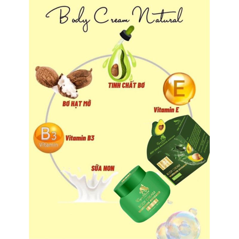 KEM BODY BƠ JENLLY CAO CẤP