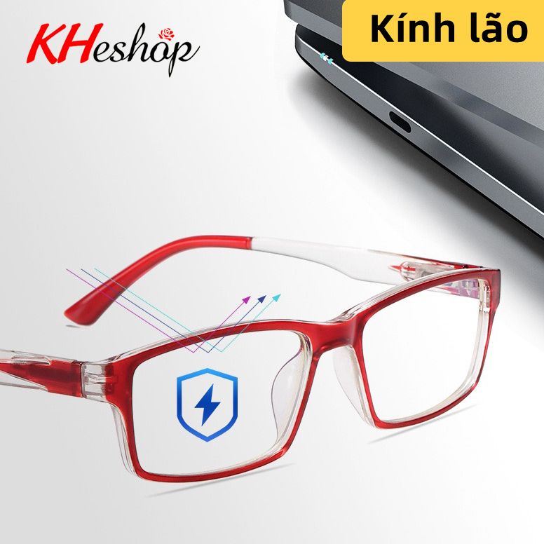 Kính lão đọc báo chống Blu-ray, Kính viễn thị xem điện thoại nhìn xa gần hữu dụng cho cả nam và nữ mã Y2823 - kheshop