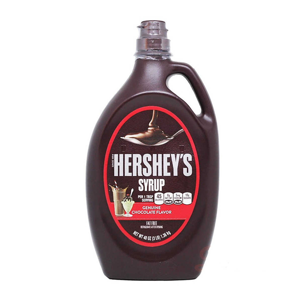 SIRO SOCOLA – SYRUP SOCOLA HERSHEY – 1,36KG