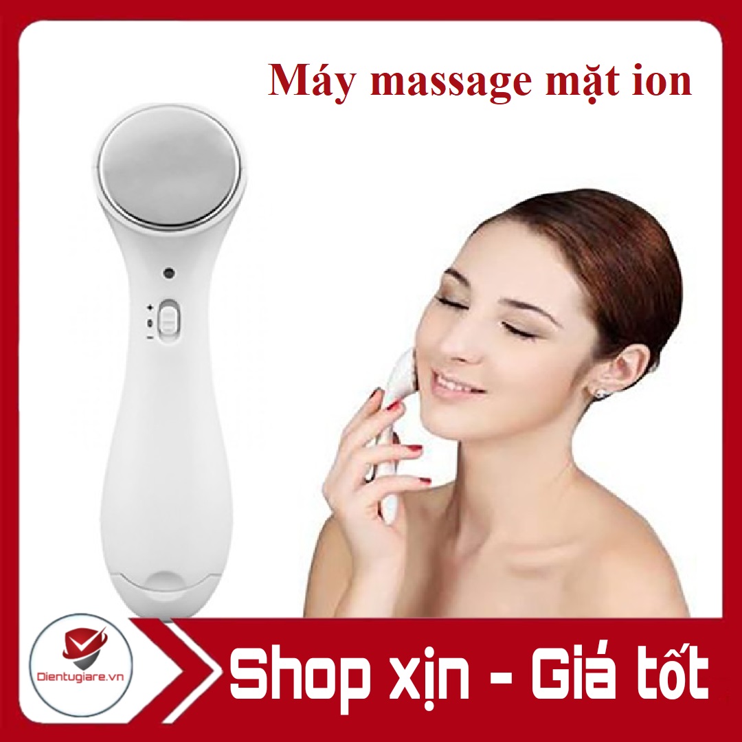 [HCM]Máy massage mặt Ion mini cầm tay 2 chế độ
