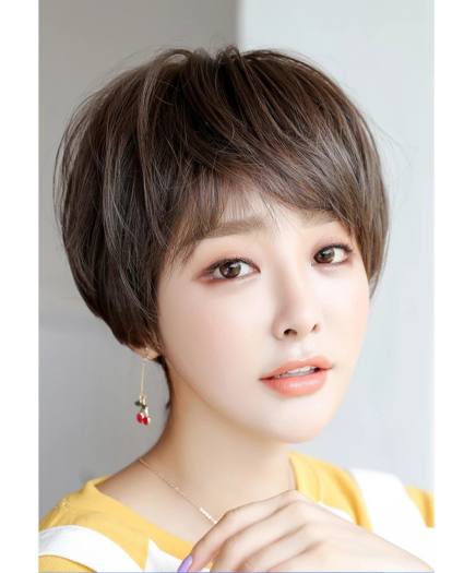 Tóc Giả Nữ Nguyên Đầu Tomboy, Tóc Tém
