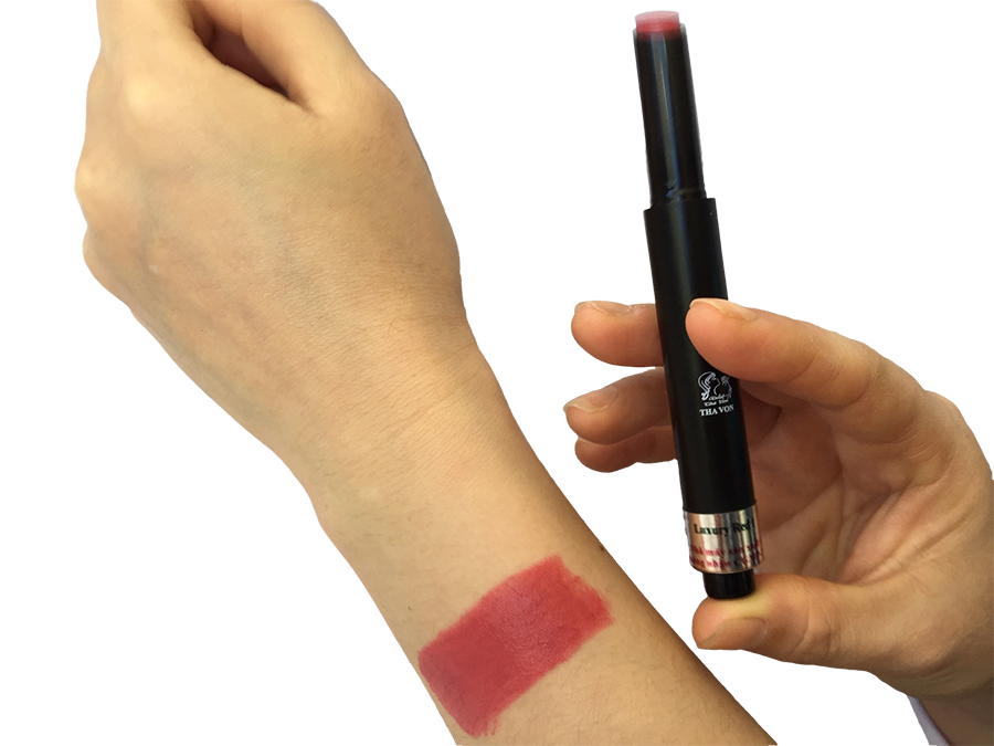 Son lâu trôi màu đỏ đất Luxury red