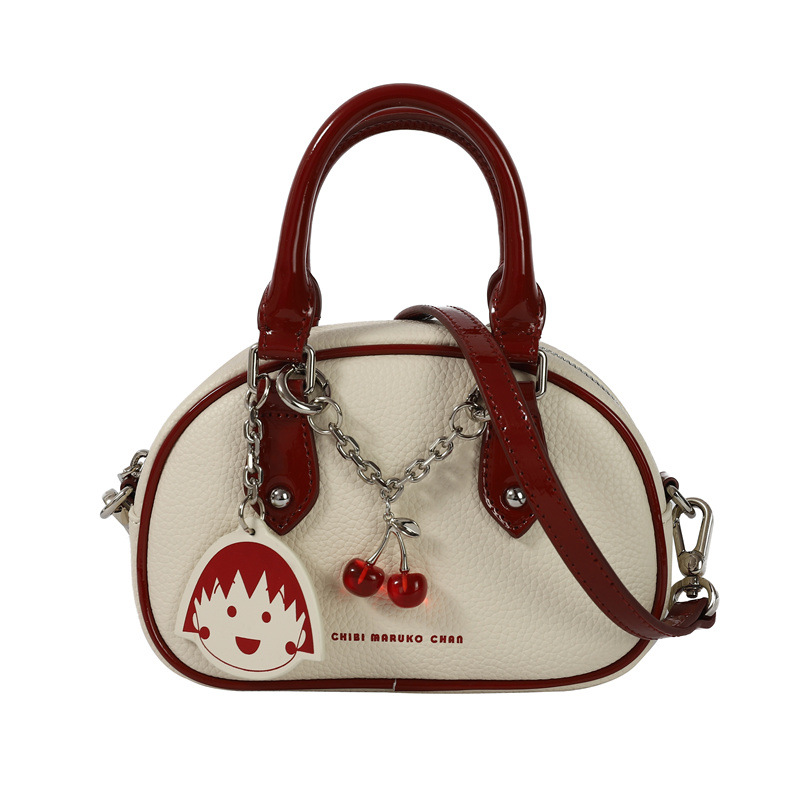 C&K Cherri Maruko-chan x Southerly Wind Peach Handbag