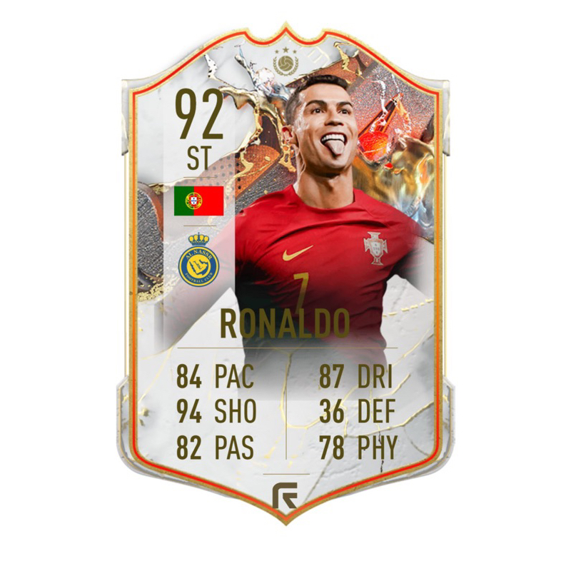 Móc Khóa Ronaldo Signature ICON