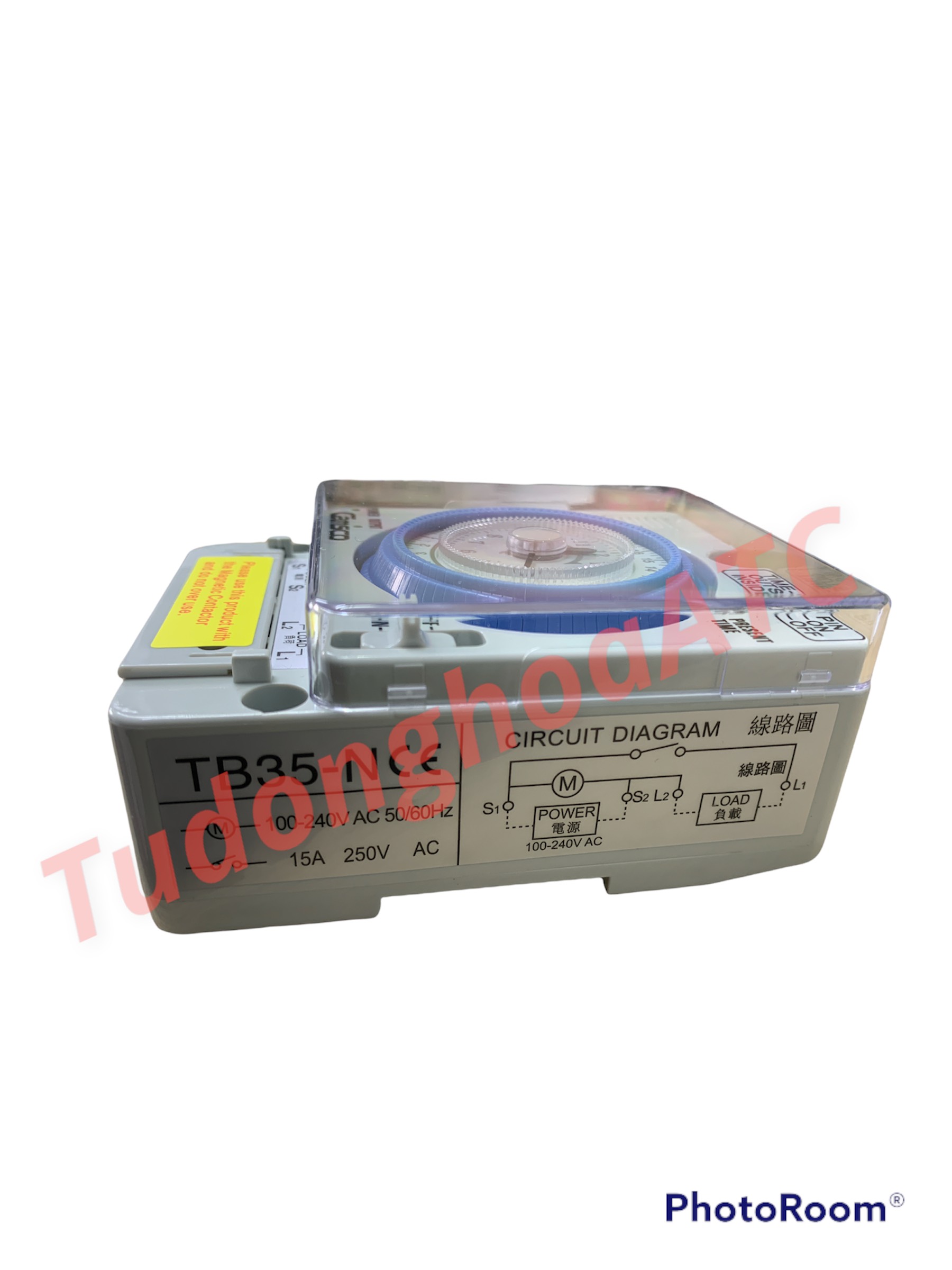 (KHÁC) Timer Hẹn Giờ Cơ 24h CAMSCO TB35-N