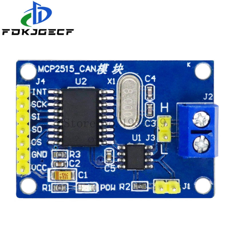 Mcp2515 can bus mô-đun điều khiển board tja1050 Receiver SPI cho 51 MCU cánh tay điều khiển mô-đun giao diện cho Arduino