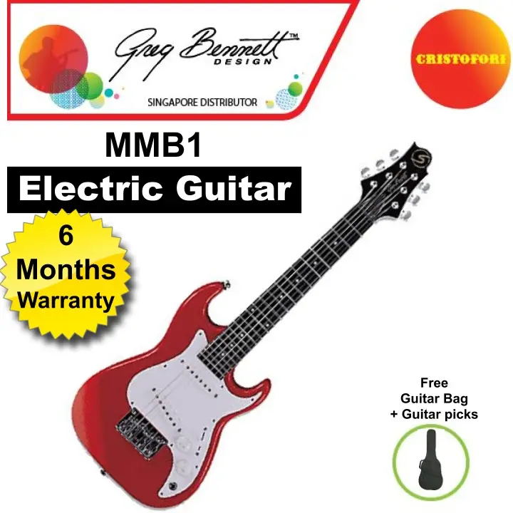Greg Bennett Mmb1 Mini Electric Guitar 29 Inch Designed In Usa Built By The Largest Guitar And Ukulele Manufacturer In The World Samick Mmb 1 Lazada Singapore