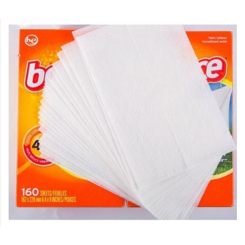 Giấy thơm quần áo Bounce Mỹ 160 tờ (MẪU MỚI)
