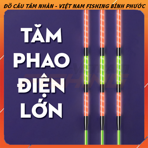 Tăm phao điện lớn Handing. Dài 23 cm. Phao câu cá
