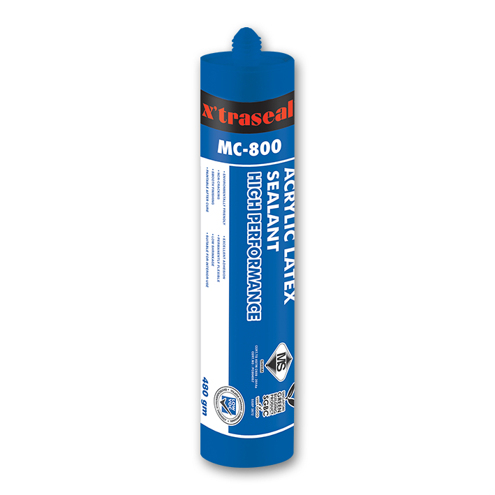 SG X'traseal Mc800 (480g) Acrylic Latex Sealant White Lazada Singapore