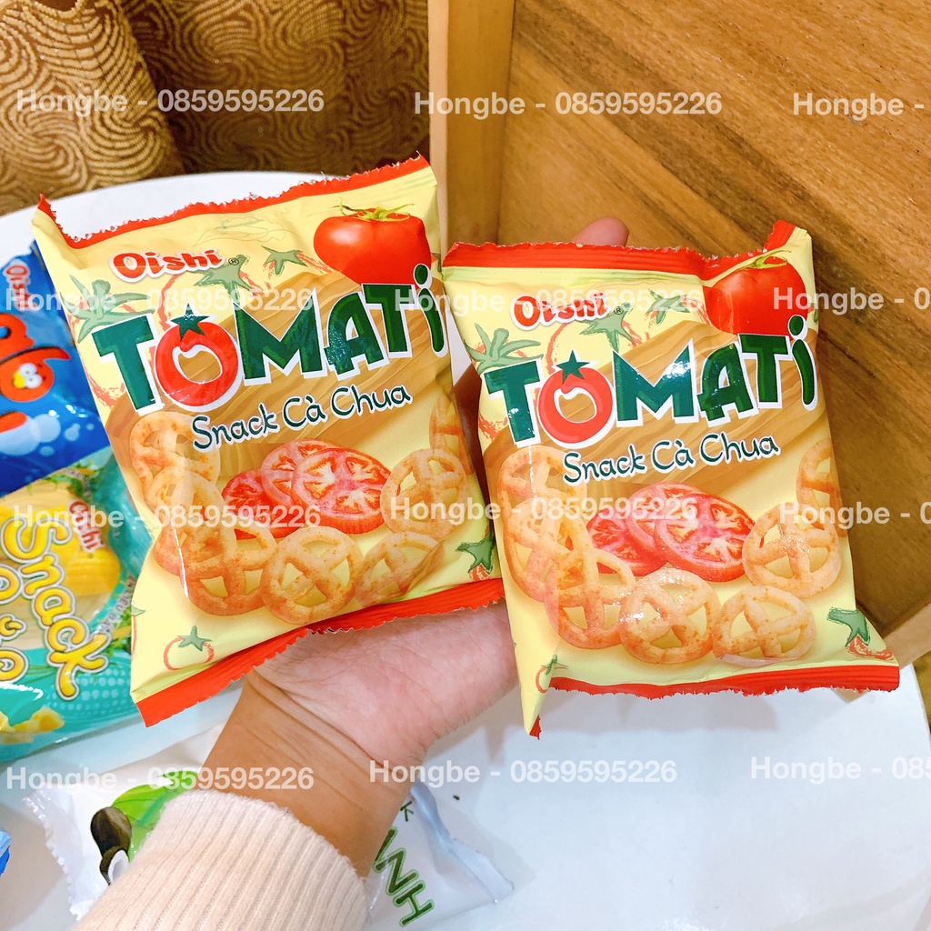 Bịch 10 gói bim bim oishi đủ vị